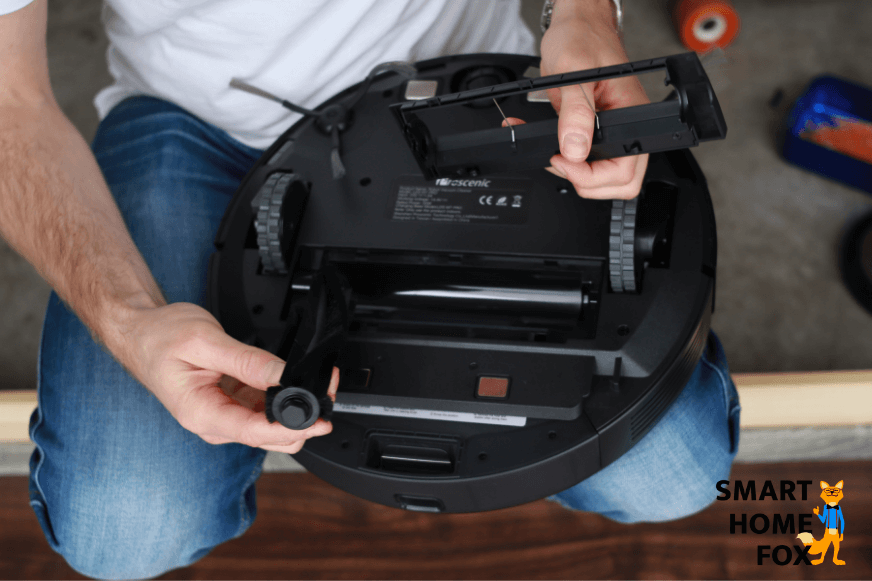 Главная щетка Proscenic M7 Pro удалена.